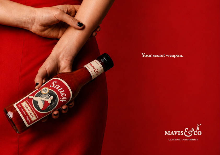Mavis and Co Saucy tomato sauce advertising campaign
