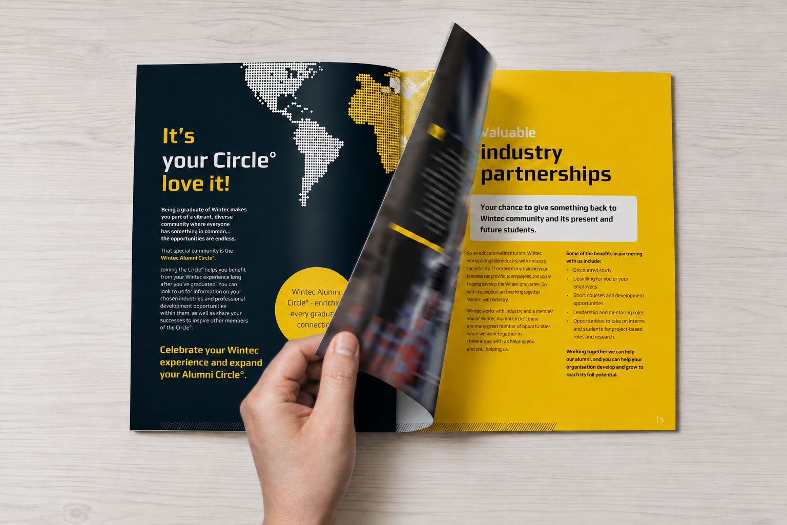 Wintec Alumni Circle brochure